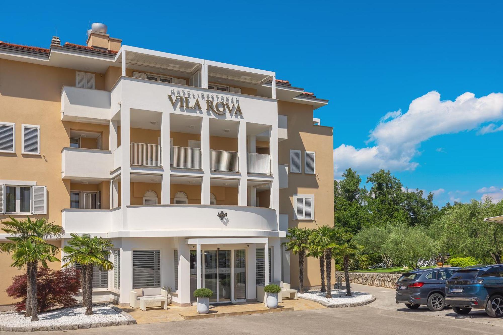 Hotel Vila Rova Malinska Bagian luar foto